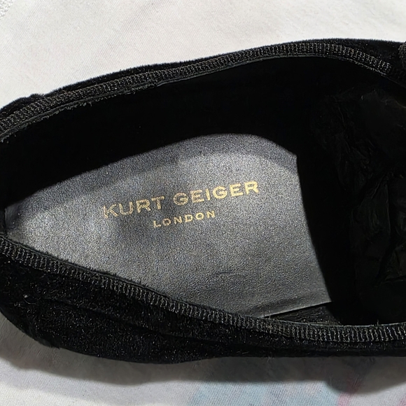 Kurt Geiger Black Velvet Men\'s Loafers main image 6
